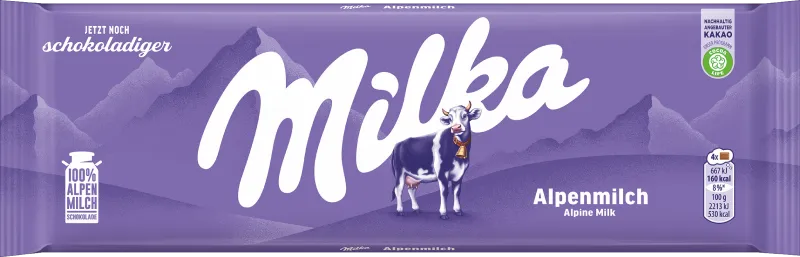 Milka Mmmax Packung von der Sorte Alpenmilch